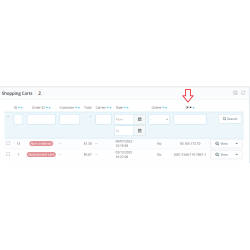 Remove cart when created by a robot or IP address