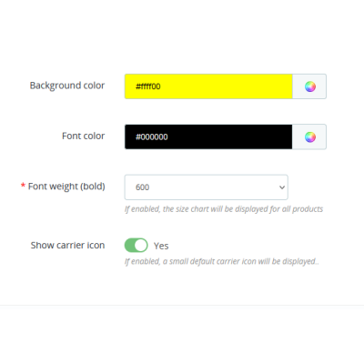 Product FLAG free carrier Product FLAG free carrier